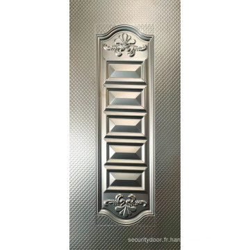 Plaque de porte décorative en métal de calibre 16